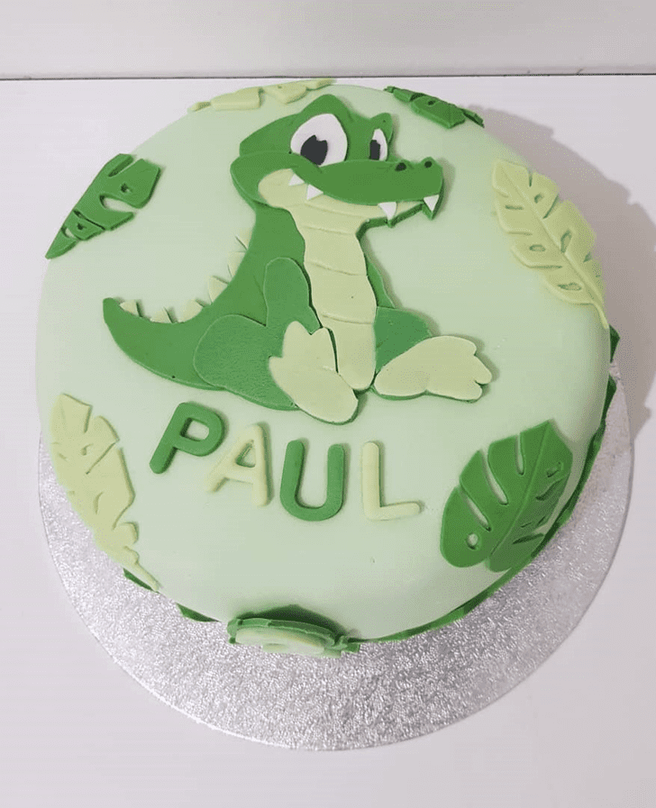 Appealing Crocodile Cake