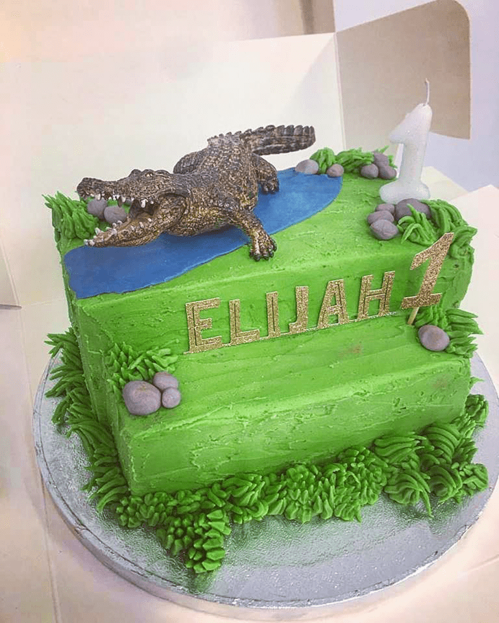 Magnificent Crocodile Cake