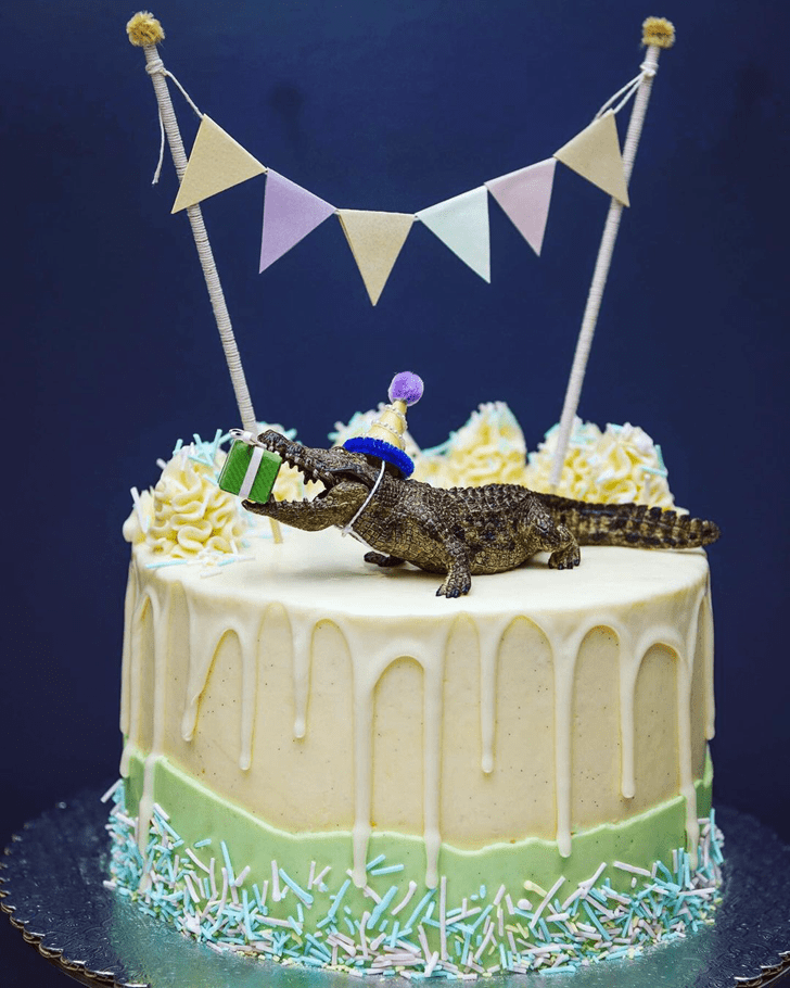 Refined Crocodile Cake