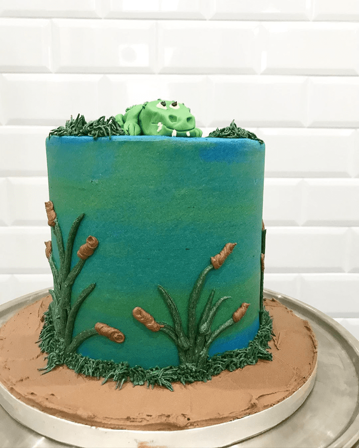 Slightly Crocodile Cake