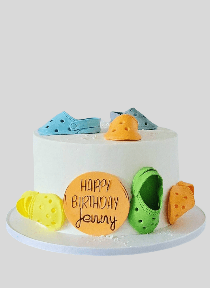 Classy Crocs Cake