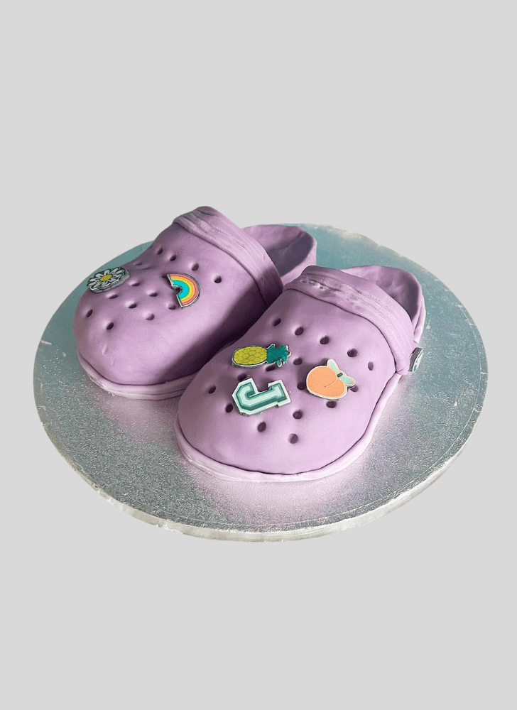 Elegant Crocs Cake