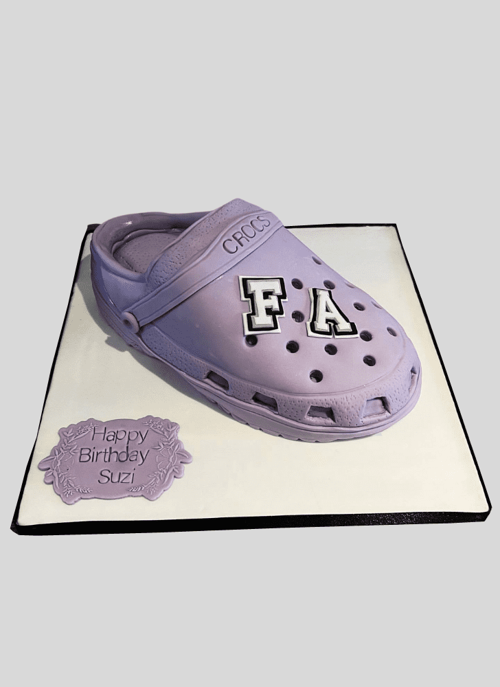 Enticing Crocs Cake