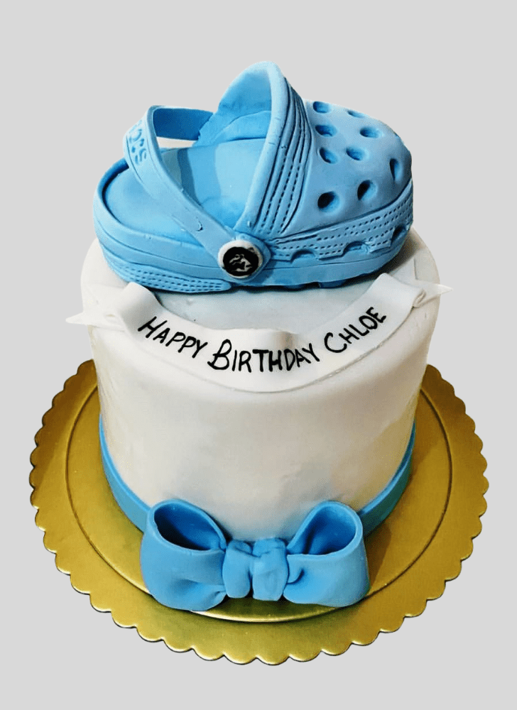 Fascinating Crocs Cake