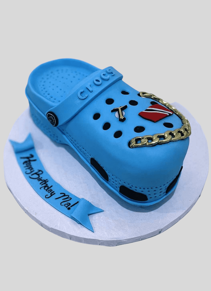 Lovely Crocs Cake Design