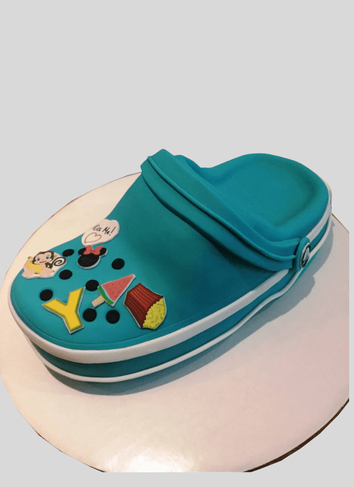 Resplendent Crocs Cake