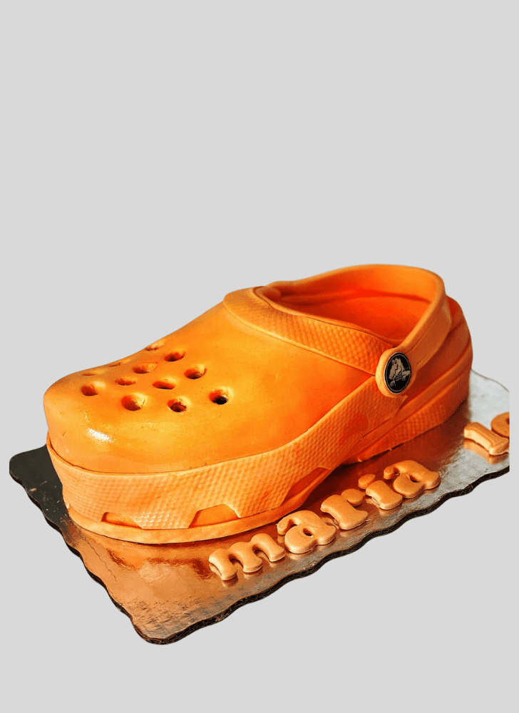 Shapely Crocs Cake