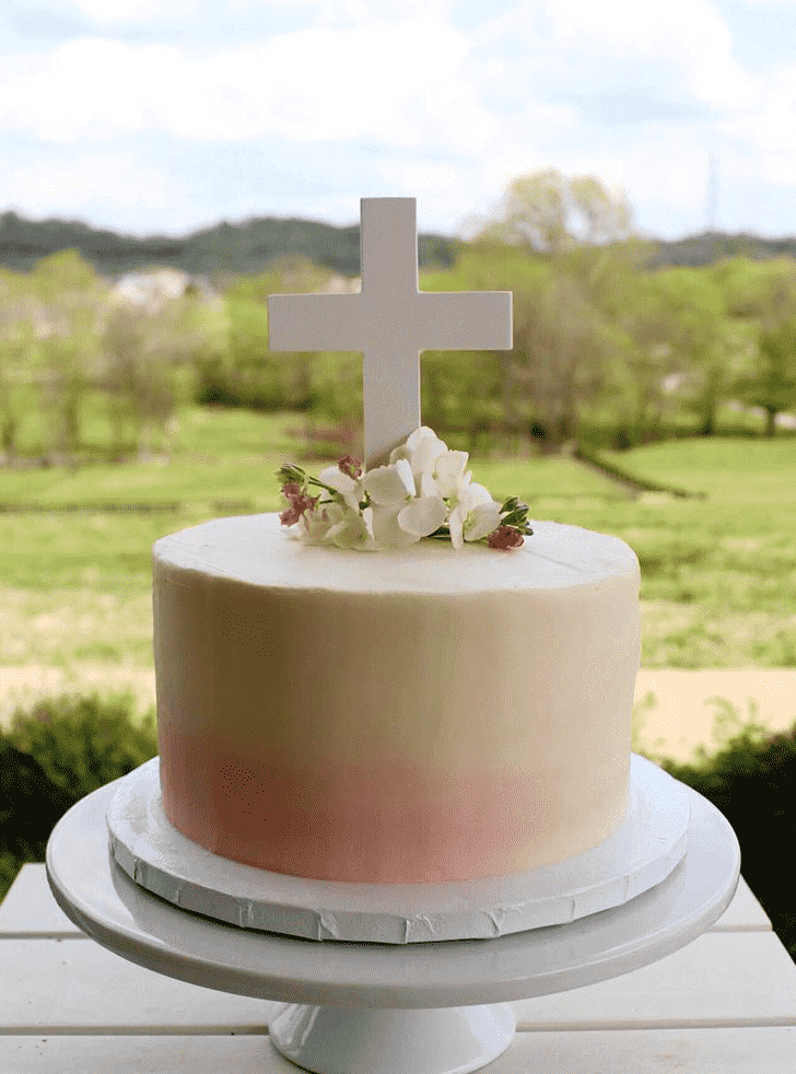 Admirable Cross Cake Design