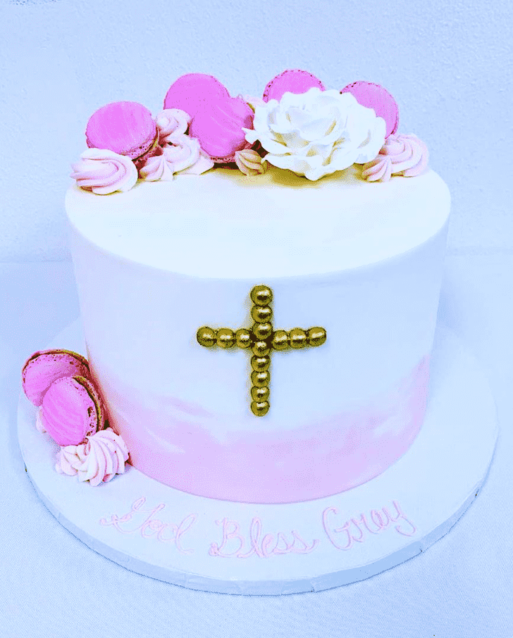 Captivating Cross Cake