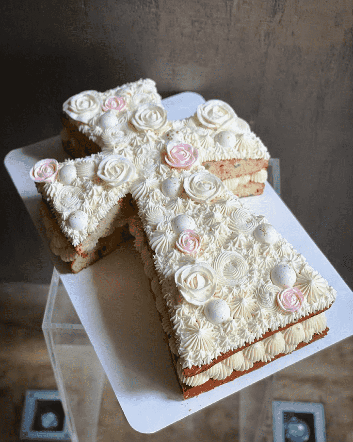 Charming Cross Cake