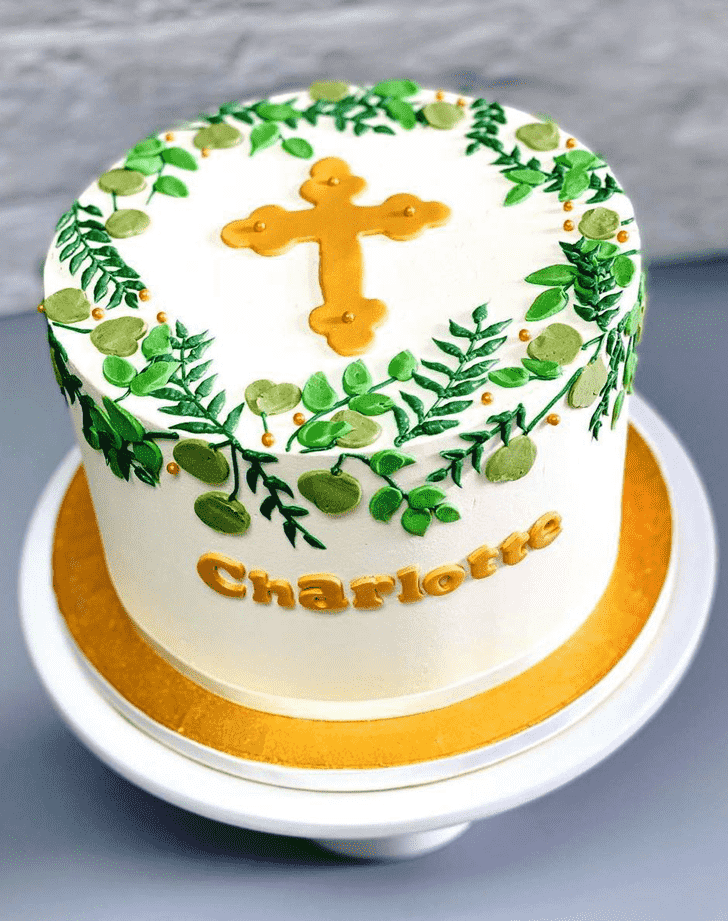 Graceful Cross Cake