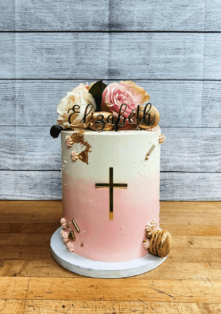 Pretty Cross Cake