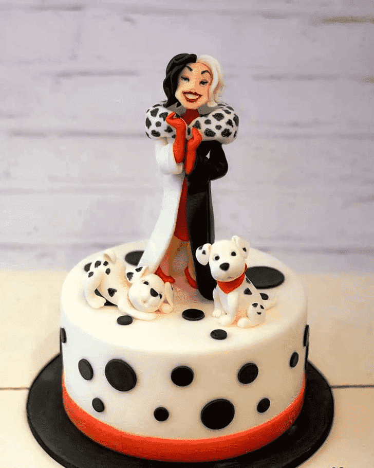 Appealing Cruella Cake