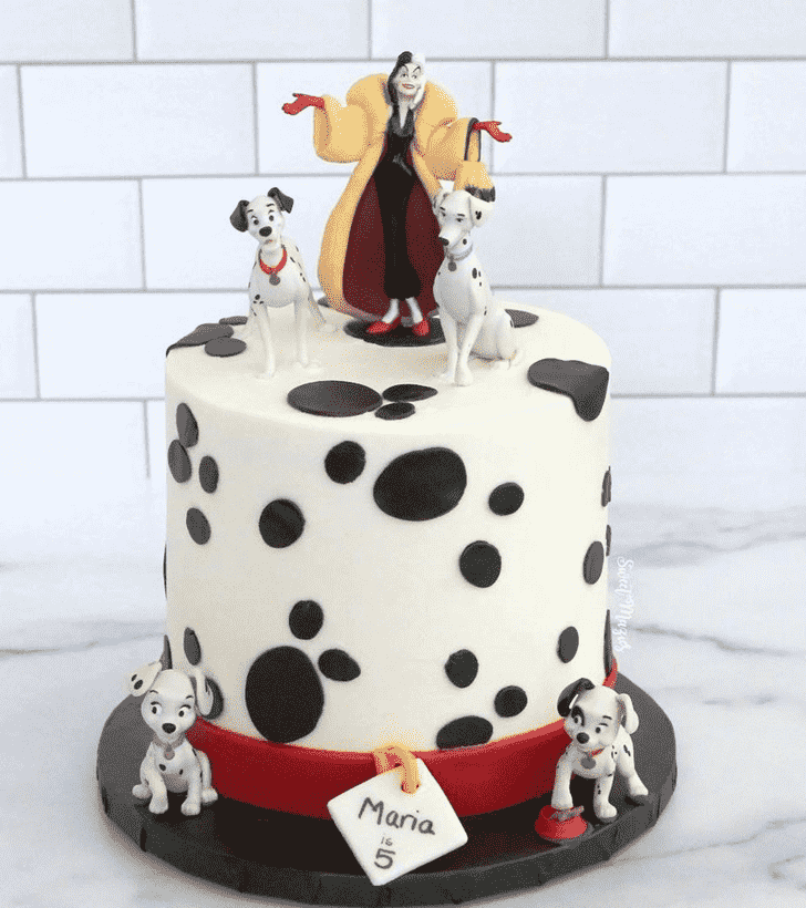 Cute Cruella Cake