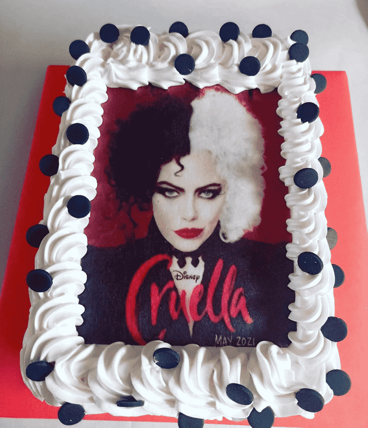 Delightful Cruella Cake
