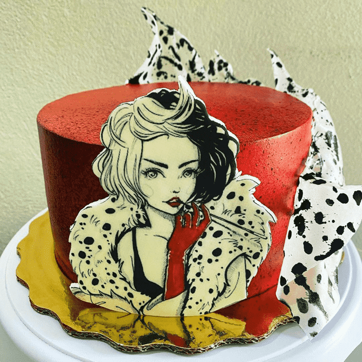 Elegant Cruella Cake