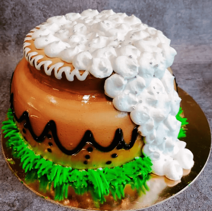 Admirable Dahi Handi Cake Design