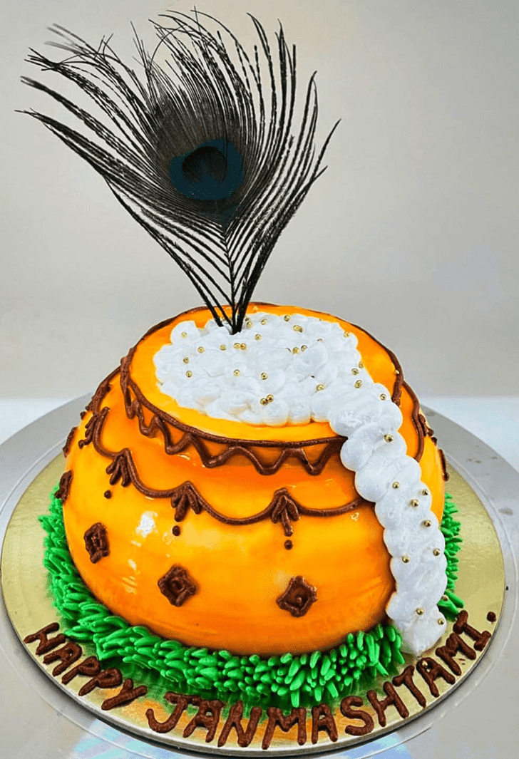 Enticing Dahi Handi Cake
