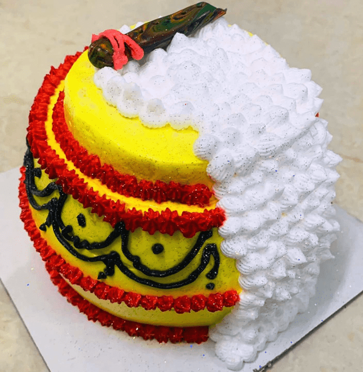 Exquisite Dahi Handi Cake