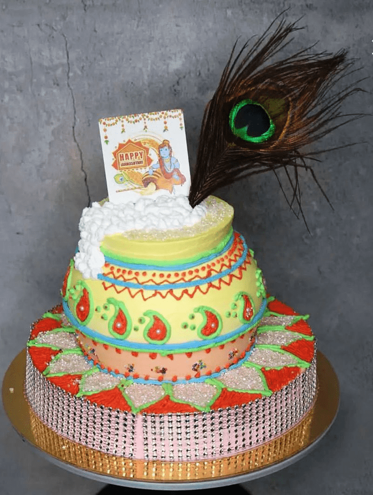 Fascinating Dahi Handi Cake