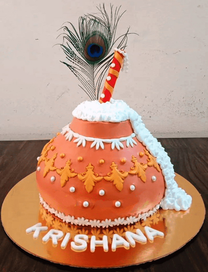 Fine Dahi Handi Cake