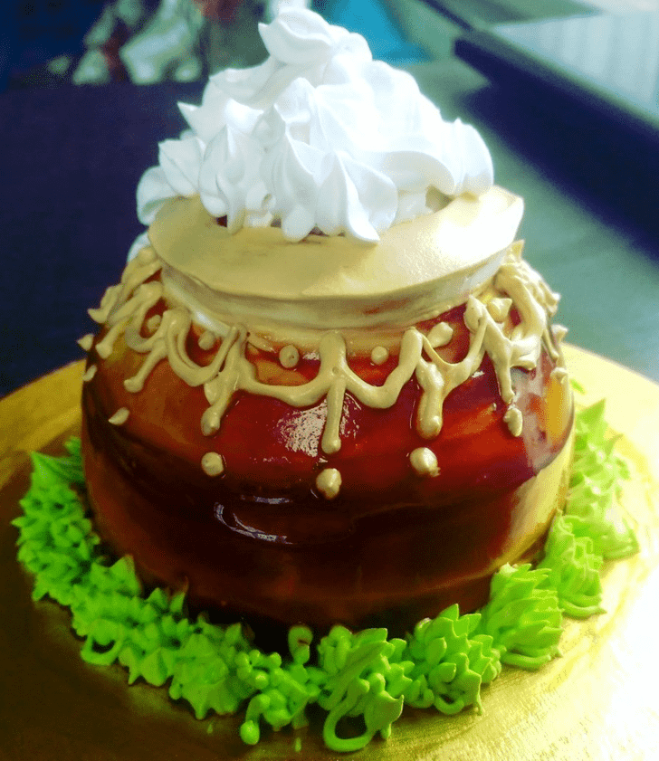 Gorgeous Dahi Handi Cake