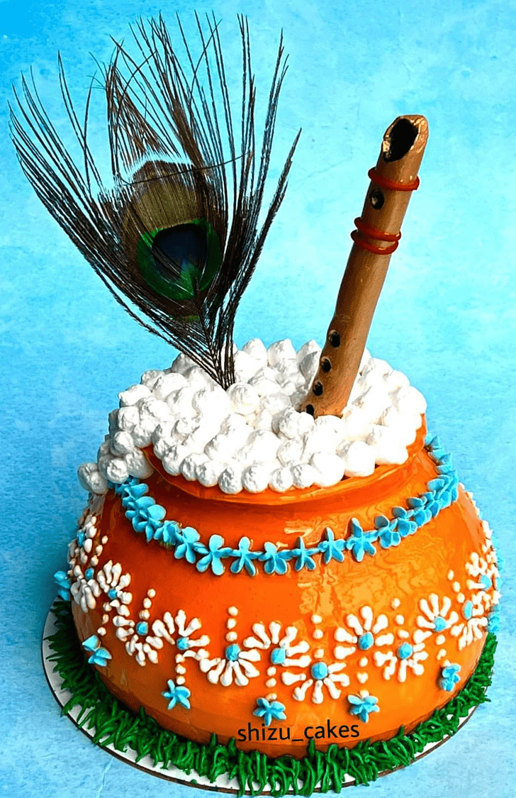 Nice Dahi Handi Cake