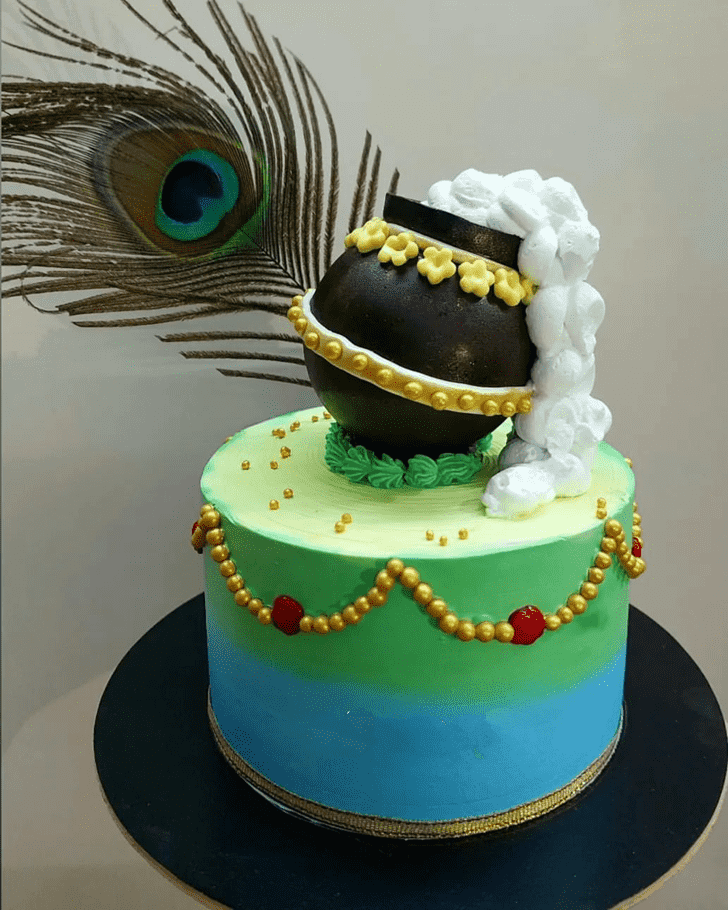 Splendid Dahi Handi Cake