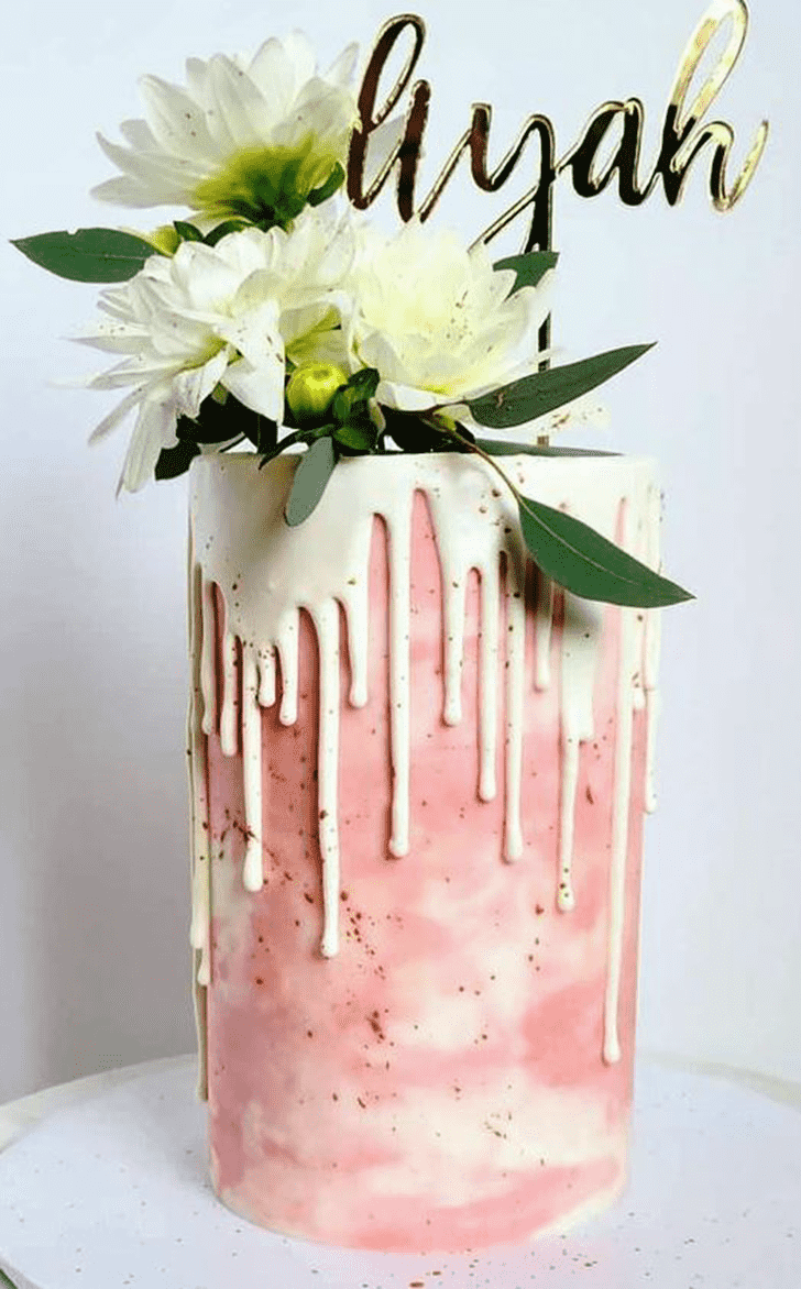 Fascinating Dahlia Cake