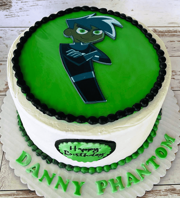 Delightful Danny Phantom Cake