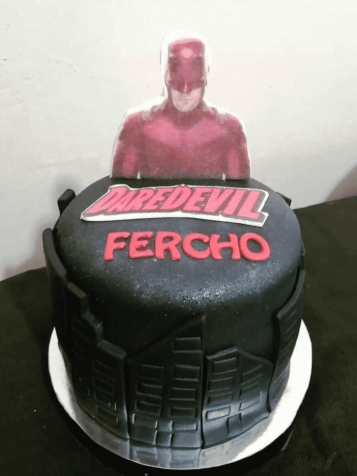 Delicate Daredevil Cake