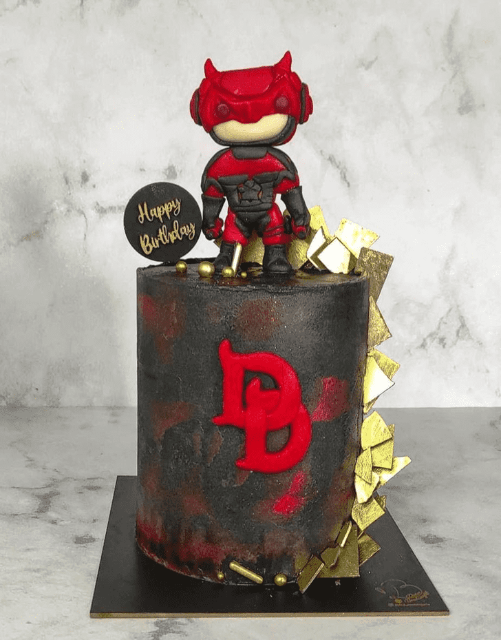 Delightful Daredevil Cake