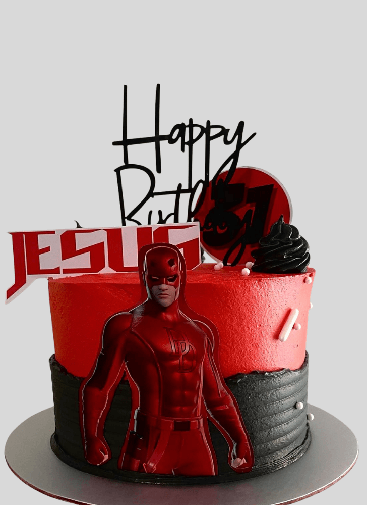 Gorgeous Daredevil Cake