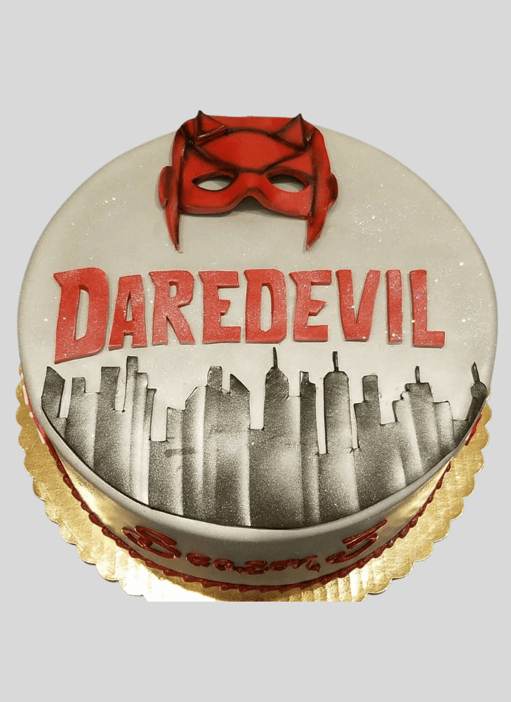 Handsome Daredevil Cake