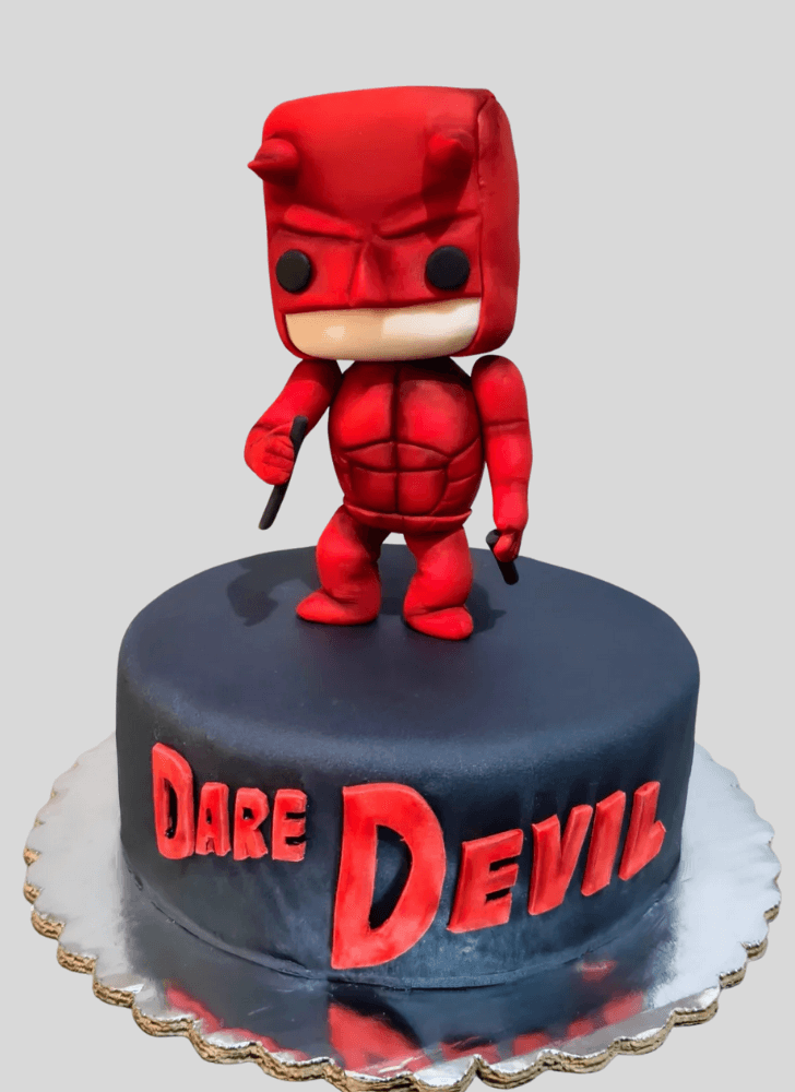 Inviting Daredevil Cake