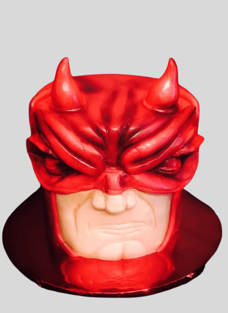 Magnetic Daredevil Cake
