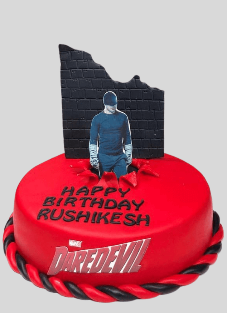 Marvelous Daredevil Cake
