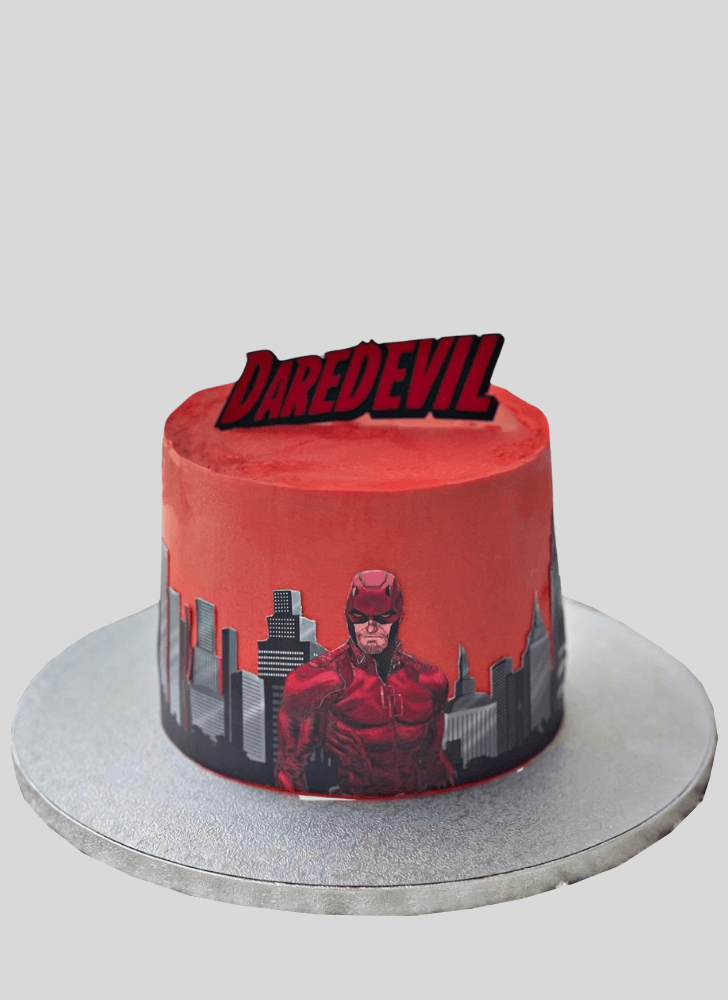 Radiant Daredevil Cake