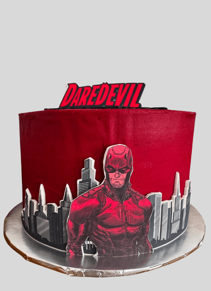 Refined Daredevil Cake