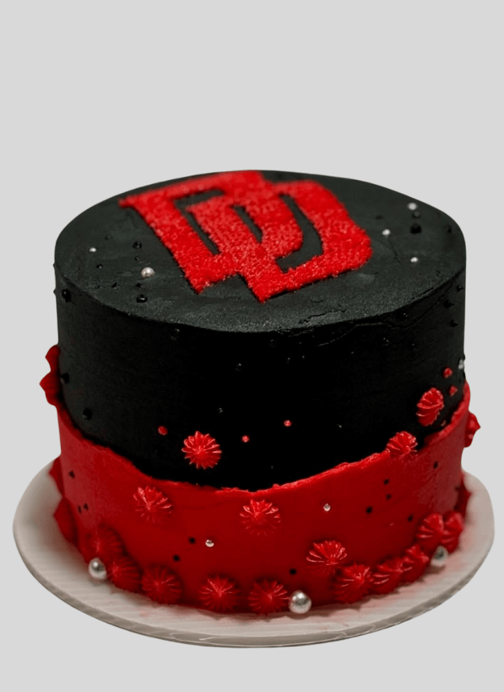 Resplendent Daredevil Cake