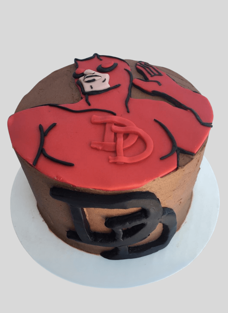 Shapely Daredevil Cake