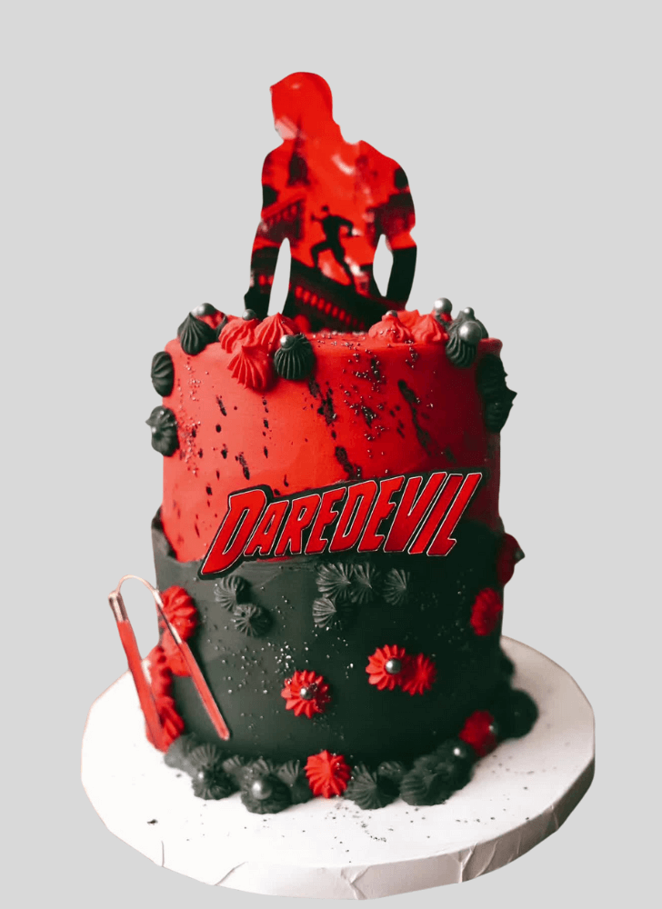 Superb Daredevil Cake
