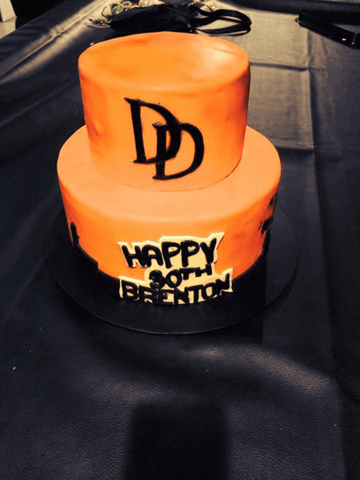 Alluring Daredevil Cake