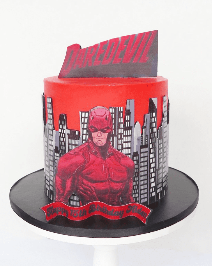 Bewitching Daredevil Cake