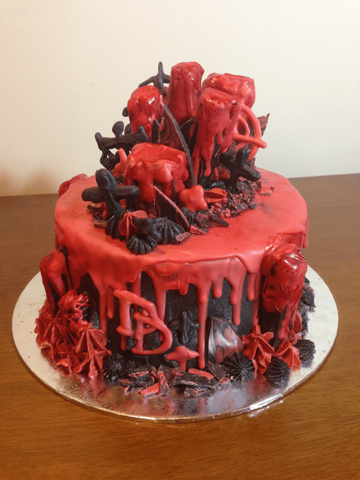 Classy Daredevil Cake