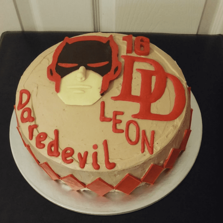 Dazzling Daredevil Cake