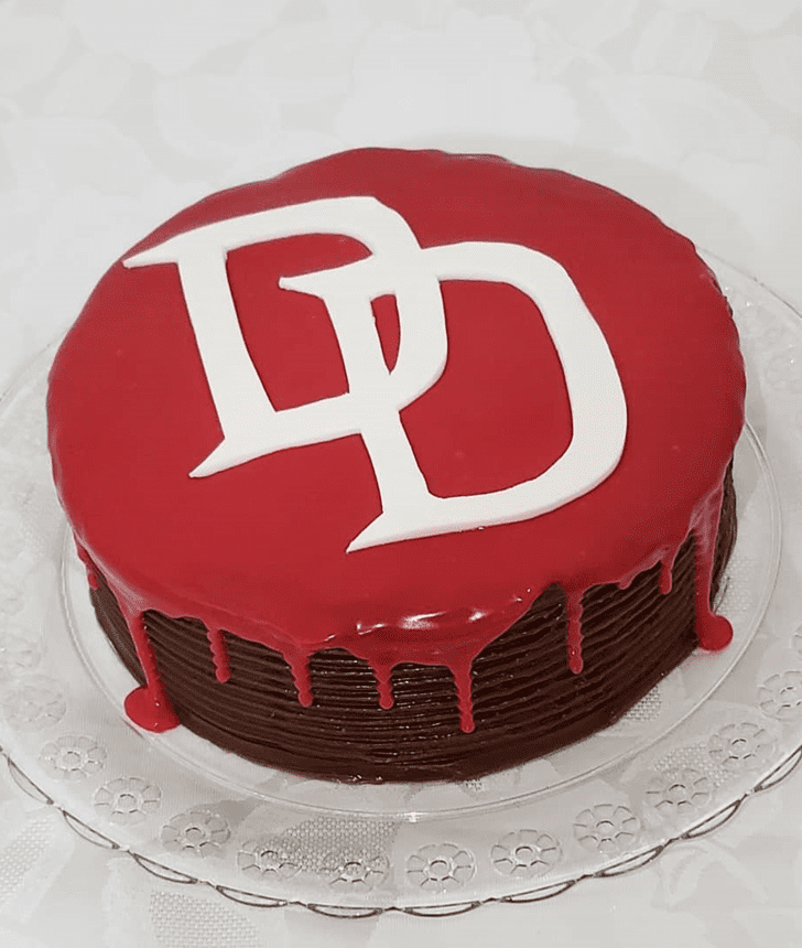 Divine Daredevil Cake
