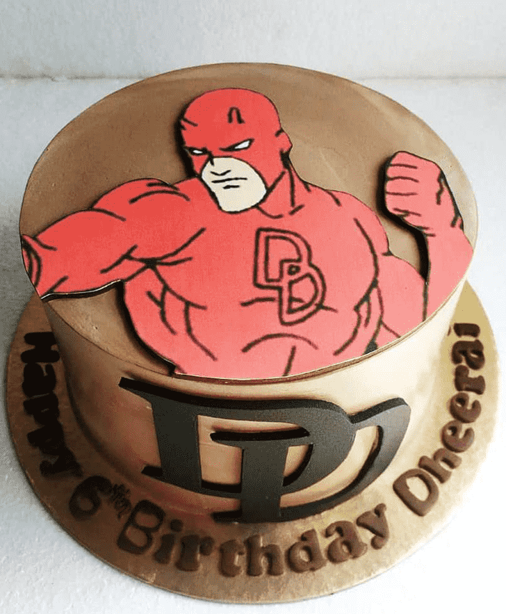 Exquisite Daredevil Cake