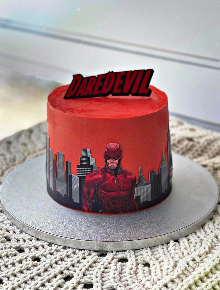 Good Looking Daredevil Cake