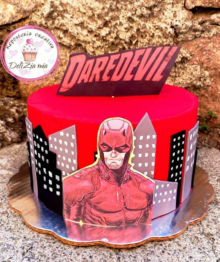 Gorgeous Daredevil Cake